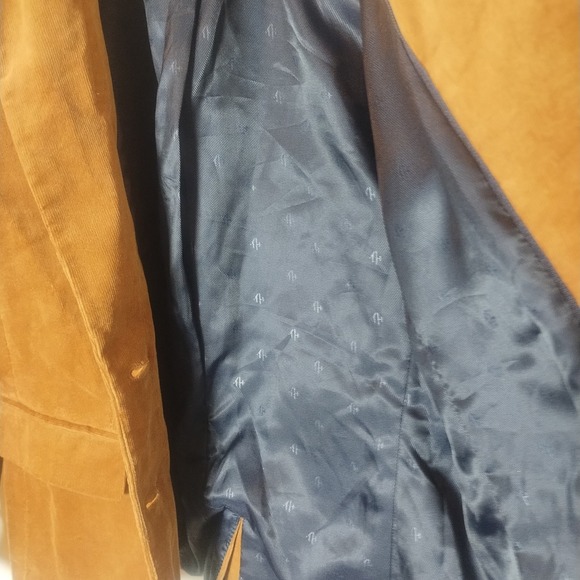 Tommy Hilfiger Corduroy Blazer Women's 6 Camel Cotton Blend Preppy Academia - Picture 5 of 9